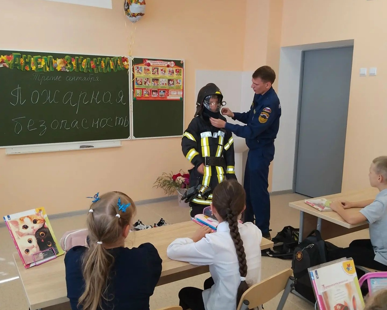 Уроки мужества в Большечерниговском районе