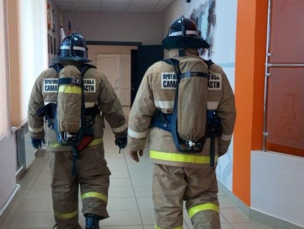 Пожарно‑тактическое учение успешно проведено в Приволжском районе