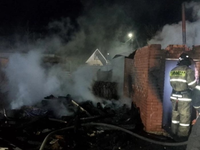 Сегодня в Ставропольском районе огнем были объяты 30 квадратных метров