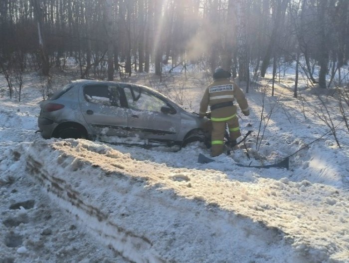 Сегодня в Шенталинском районе произошло ДТП. К счастью, никто не пострадал
