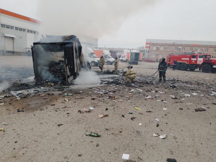 В Волжском районе произошло возгорание автомобиля
