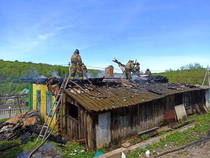 В выходные дни в Похвистневском районе произошли два пожара