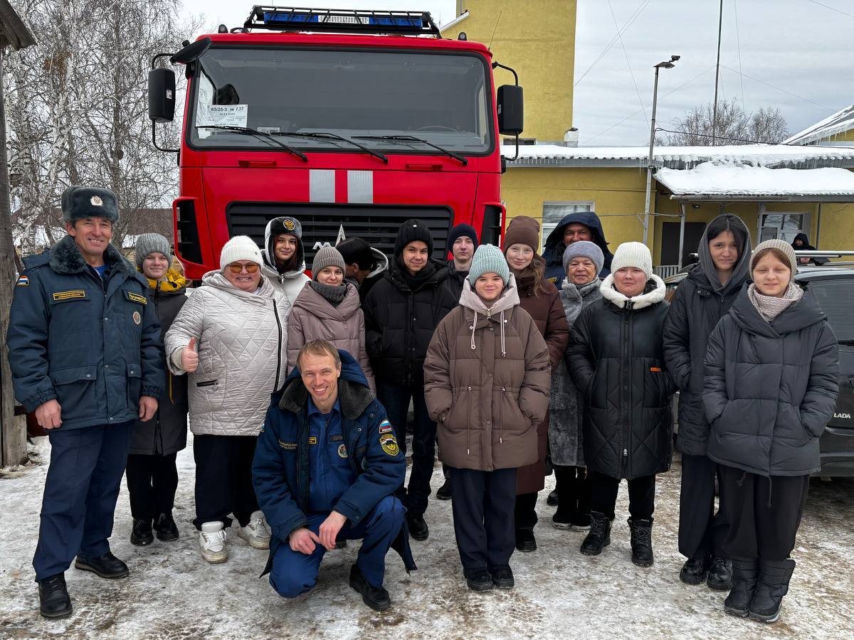 Знакомство с работой пожарных