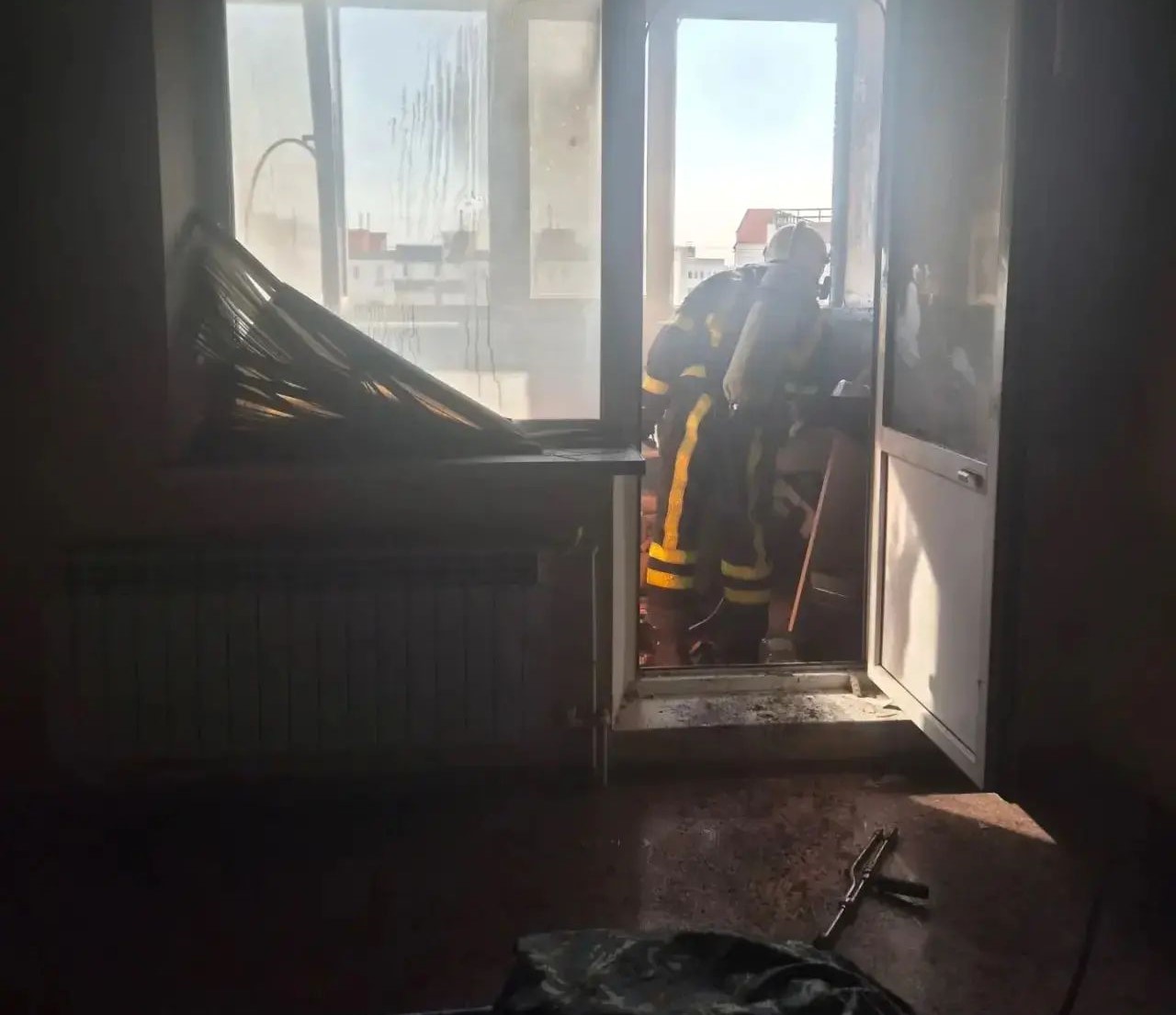 В Волжском районе огнеборцы ликвидировали два пожара