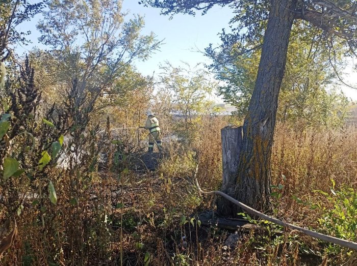 В пятницу и воскресенье трава горела в Похвистневском и Большечерниговском районах 