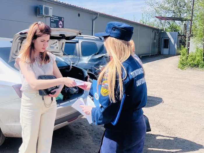 Профилактический рейд по пожарной безопасности прошел в Волжском районе