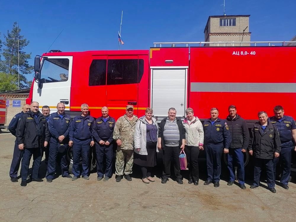 Поздравляем с 70‑летним юбилеем ветерана пожарной охраны!