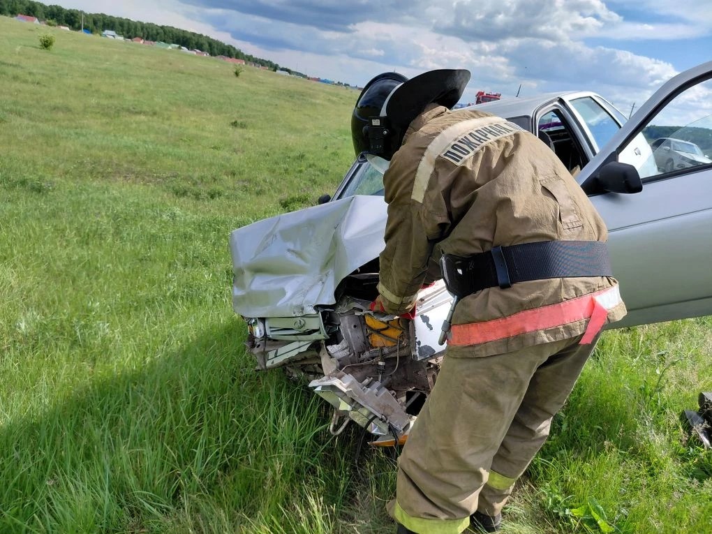 Дорожно-транспортное происшествие с участием двух автомобилей в Камышлинском районе