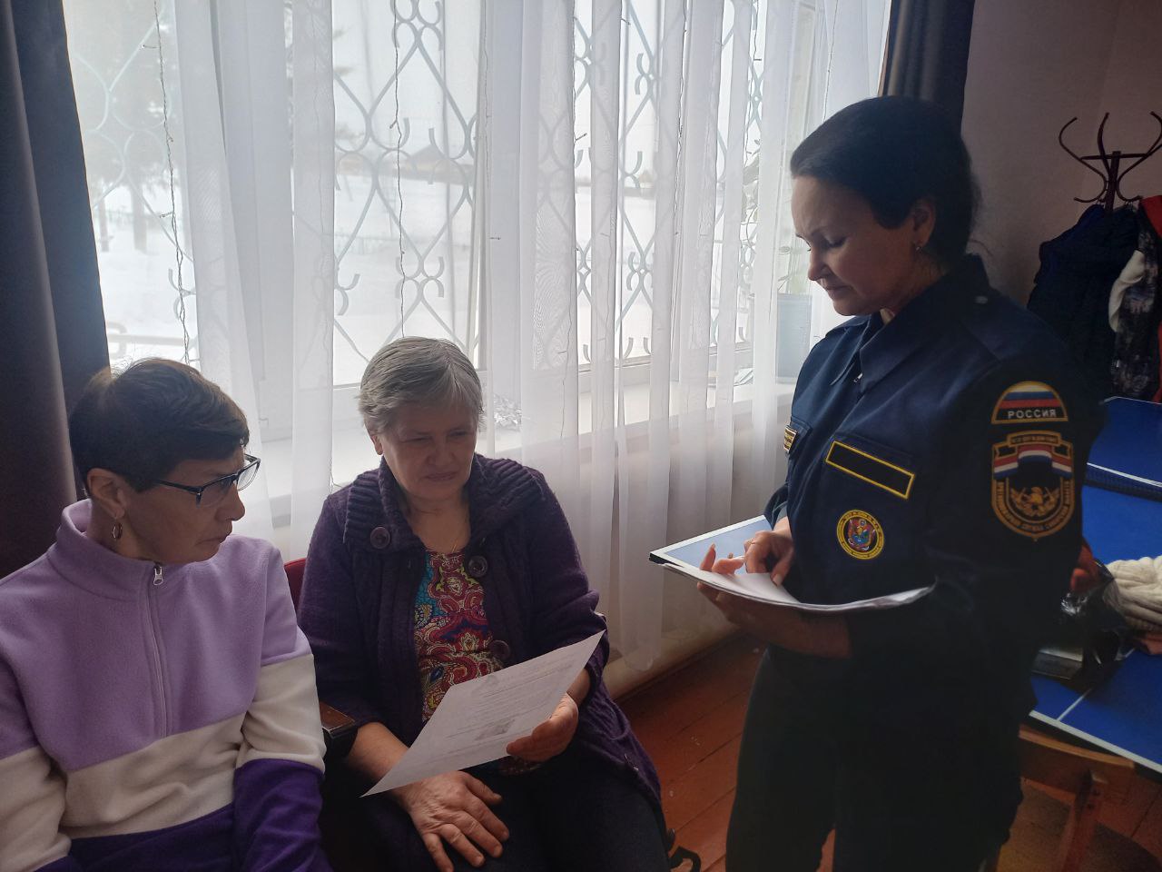 Пожарная профилактика среди населения Нефтегорского района