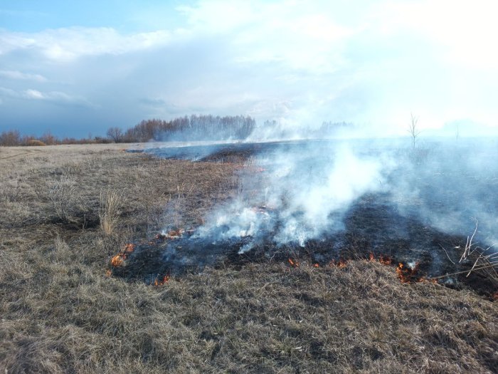 В Хворостянском районе за выходные дни произошли пожар и ДТП