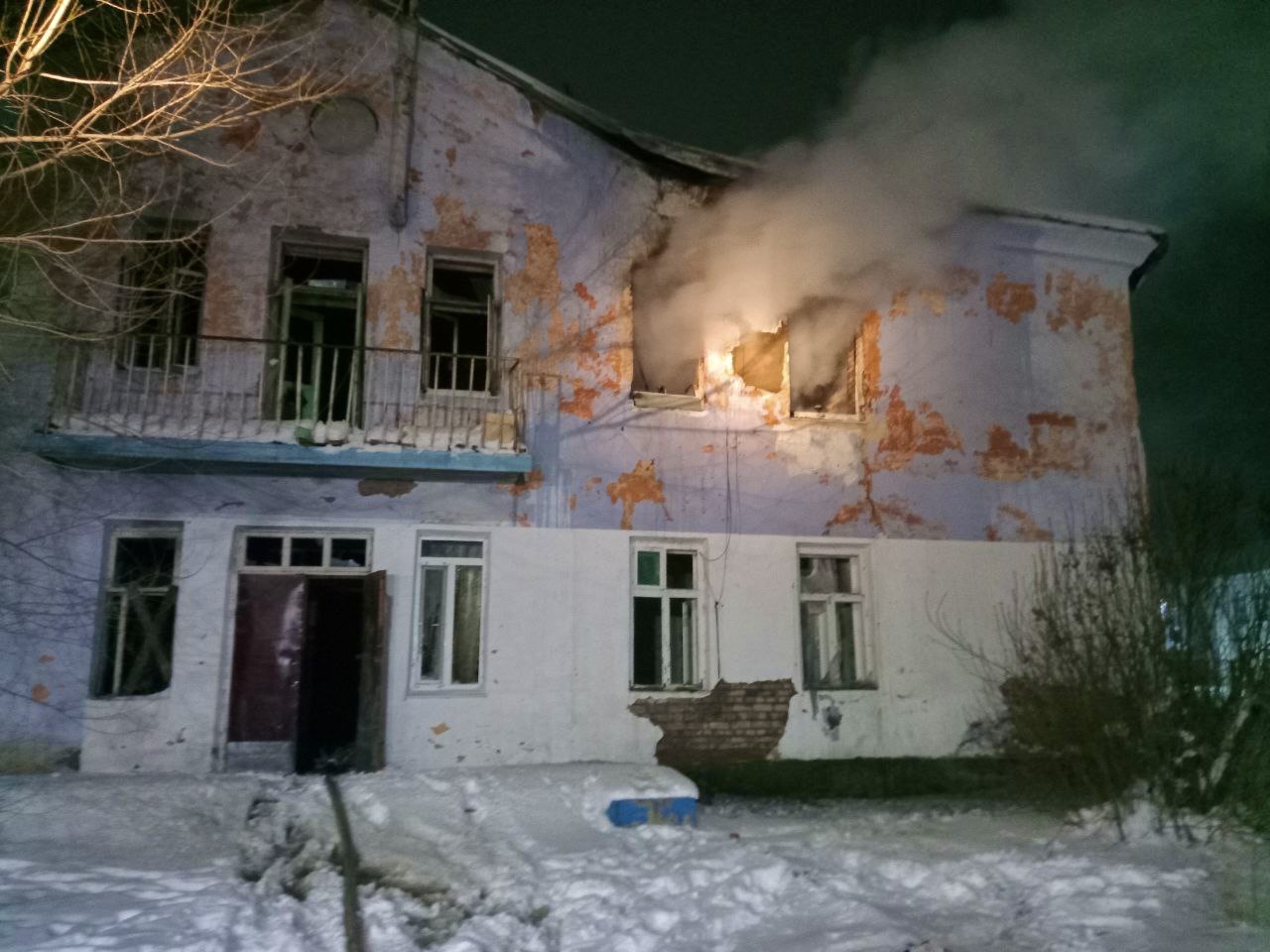 В Кинельском районе оперативно ликвидирован пожар в нежилом помещении