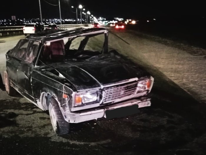 Ночью 17 апреля в Кинельском районе произошло столкновение трех автомобилей