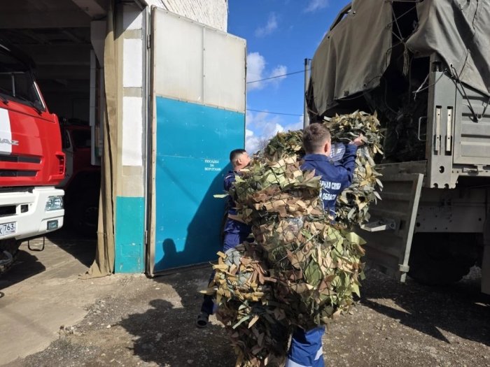 Пожарно-спасательная часть № 133 Большечерниговского района продолжает поддерживать акцию «Все для Победы!»