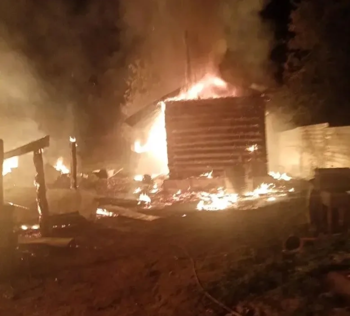 Сегодня ночью в Шигонском районе произошёл пожар. К сожалению, есть погибший 