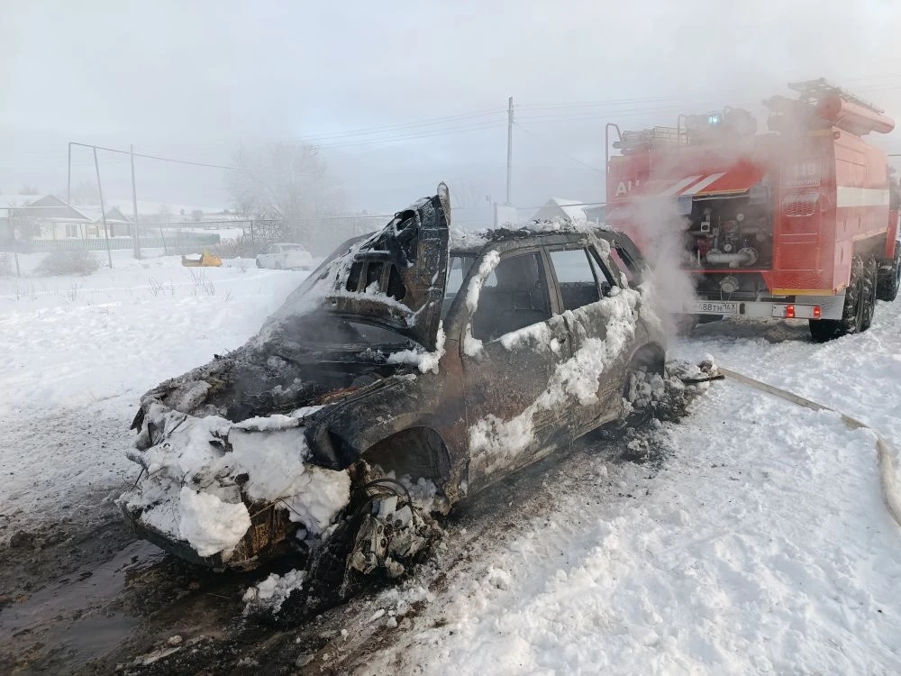 Огнеборцы пожарно-спасательной части № 119 ликвидировали возгорание