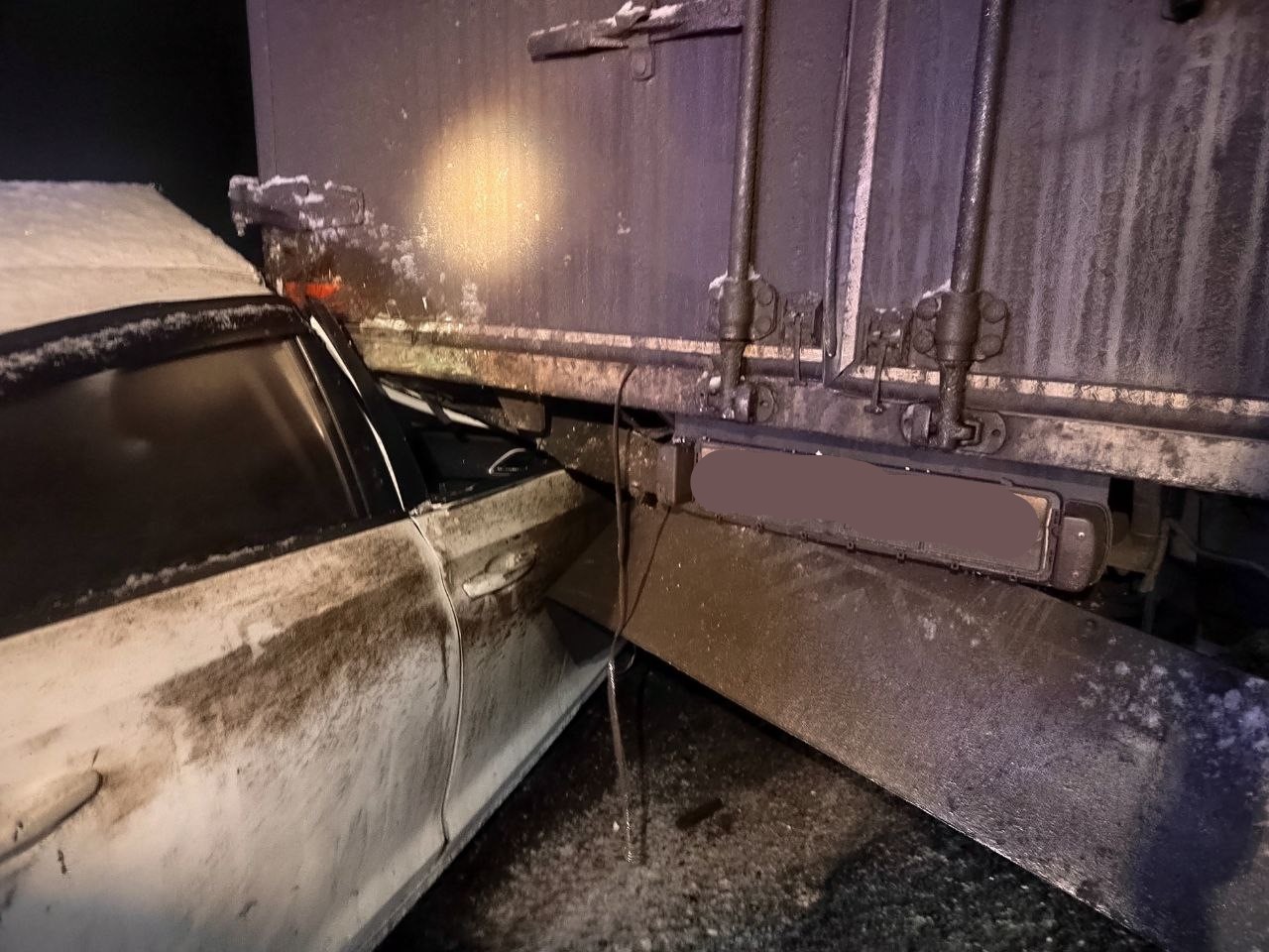 Вчера в Красноярском районе произошло ДТП. К счастью, обошлось без пострадавших