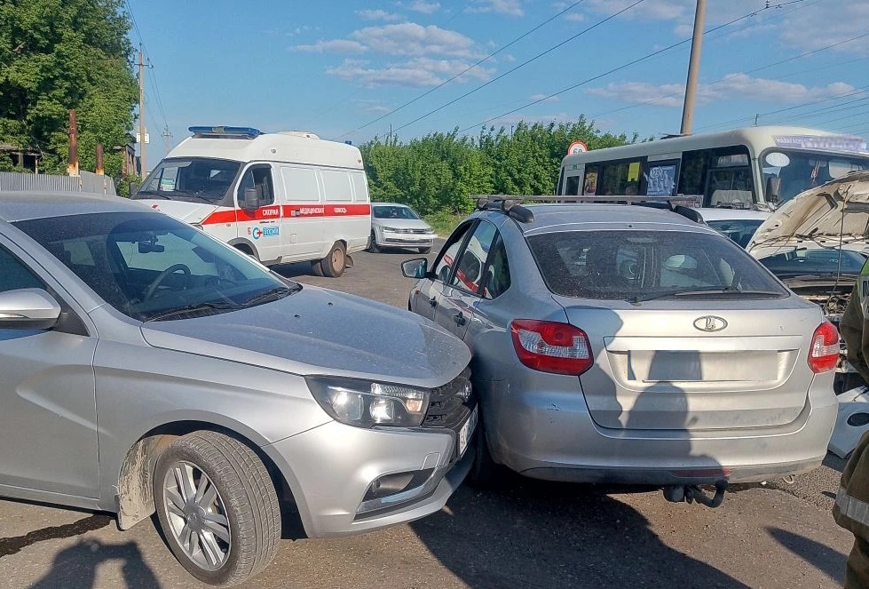 В Ставропольском районе произошло дорожно-транспортное происшествие