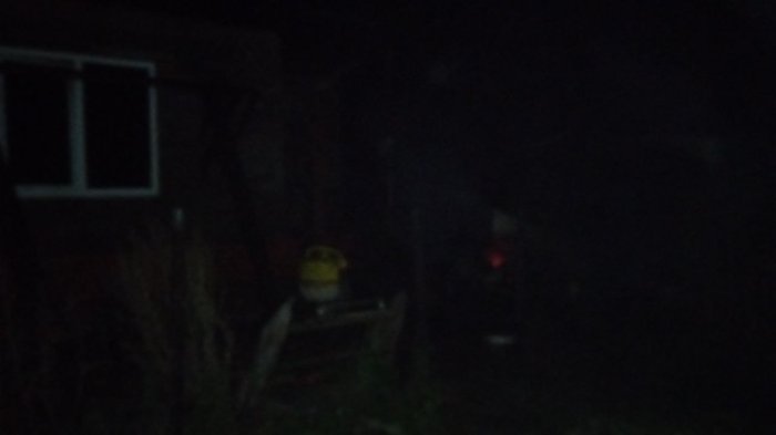 Пожар в селе Долматовка Борского района