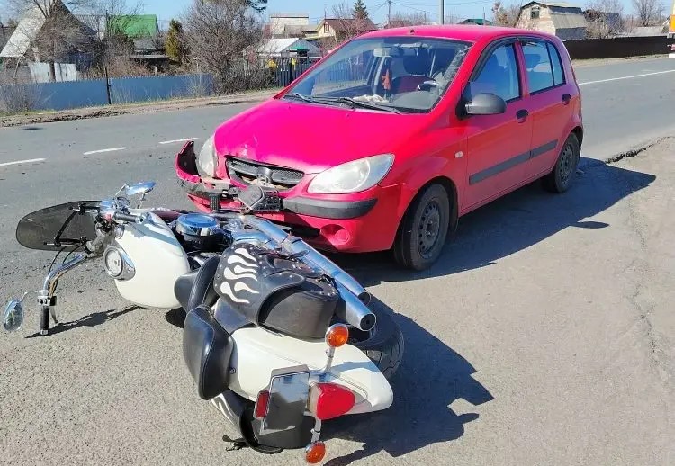 Сегодня в Волжском районе произошло ДТП 