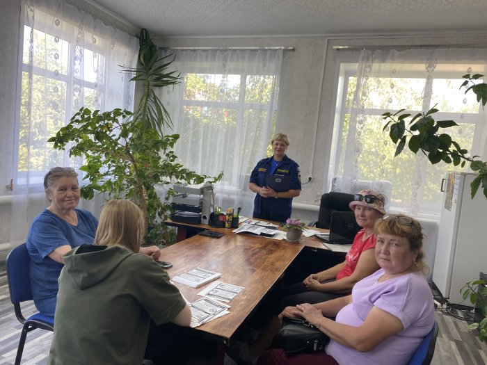 Пожарная профилактика продолжается