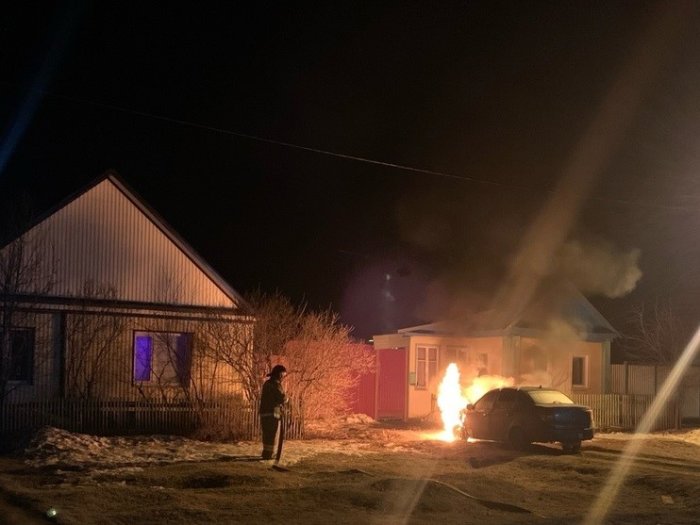 Два пожара произошли в Кинель-Черкасском районе   