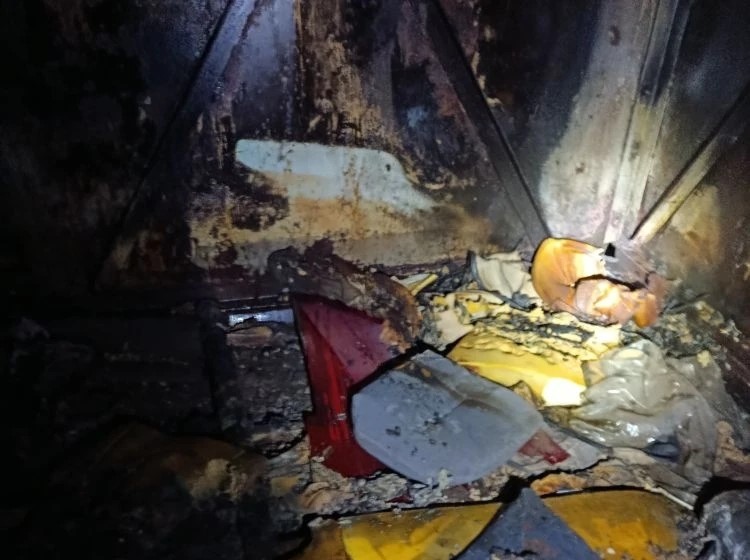В Сызранском районе ликвидировано возгорание гаража