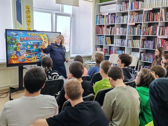 В Елховском районе наш специалист провела очередное занятие с детьми по пожарной безопасности 