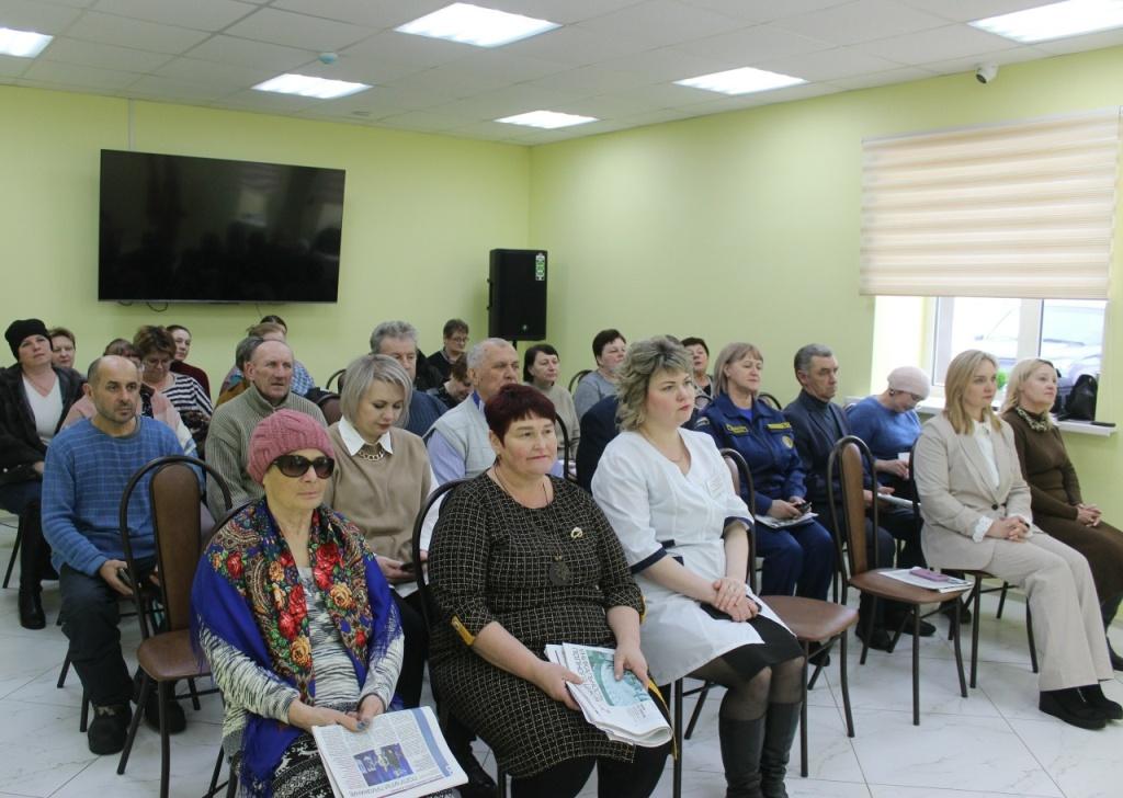 О профилактике пожаров на сходах граждан