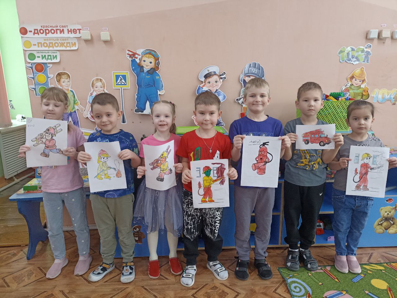 Детям об опасности огня