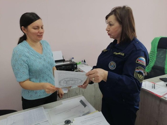 Профилактическая работа с сотрудниками учреждений в Борском районе