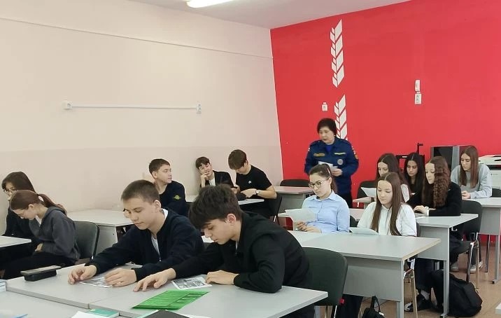 В Шенталинском районе также прошли уроки по ГО