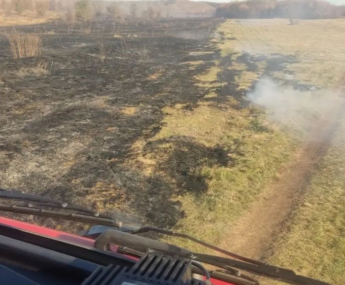 В Кинель-Черкасском районе произошли 2 пожара 