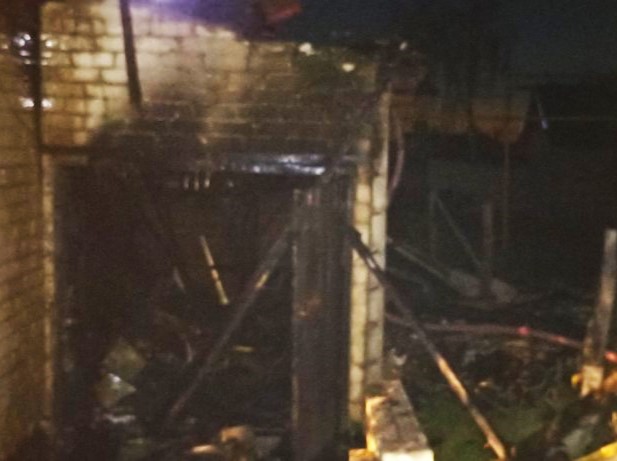 В Приволжском районе наши огнеборцы ликвидировали пожар в пристрое к дому