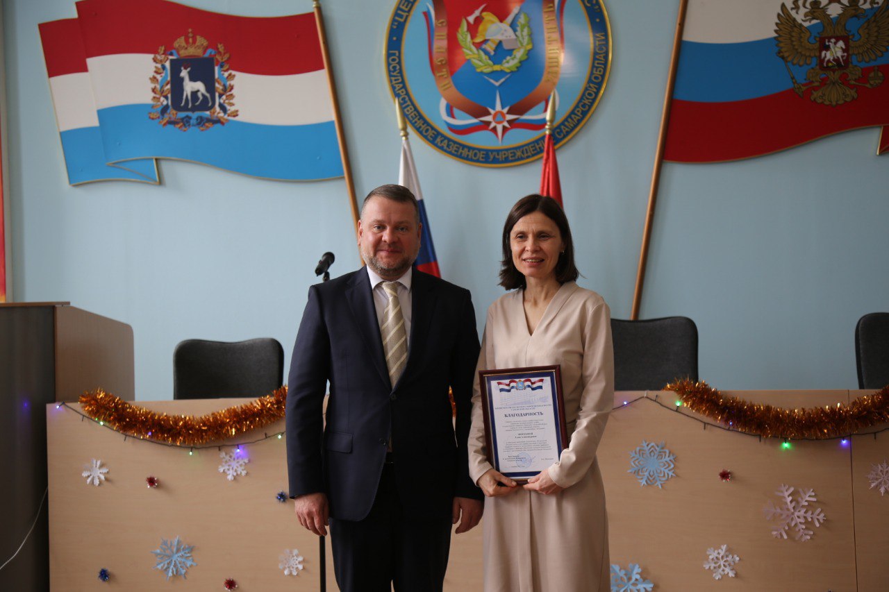 В облГКУ «Центр по делам ГО, ПБ и ЧС» в рамках торжественного мероприятия, приуроченного к Дню спасателя РФ, наградили лучших пожарных и спасателей   