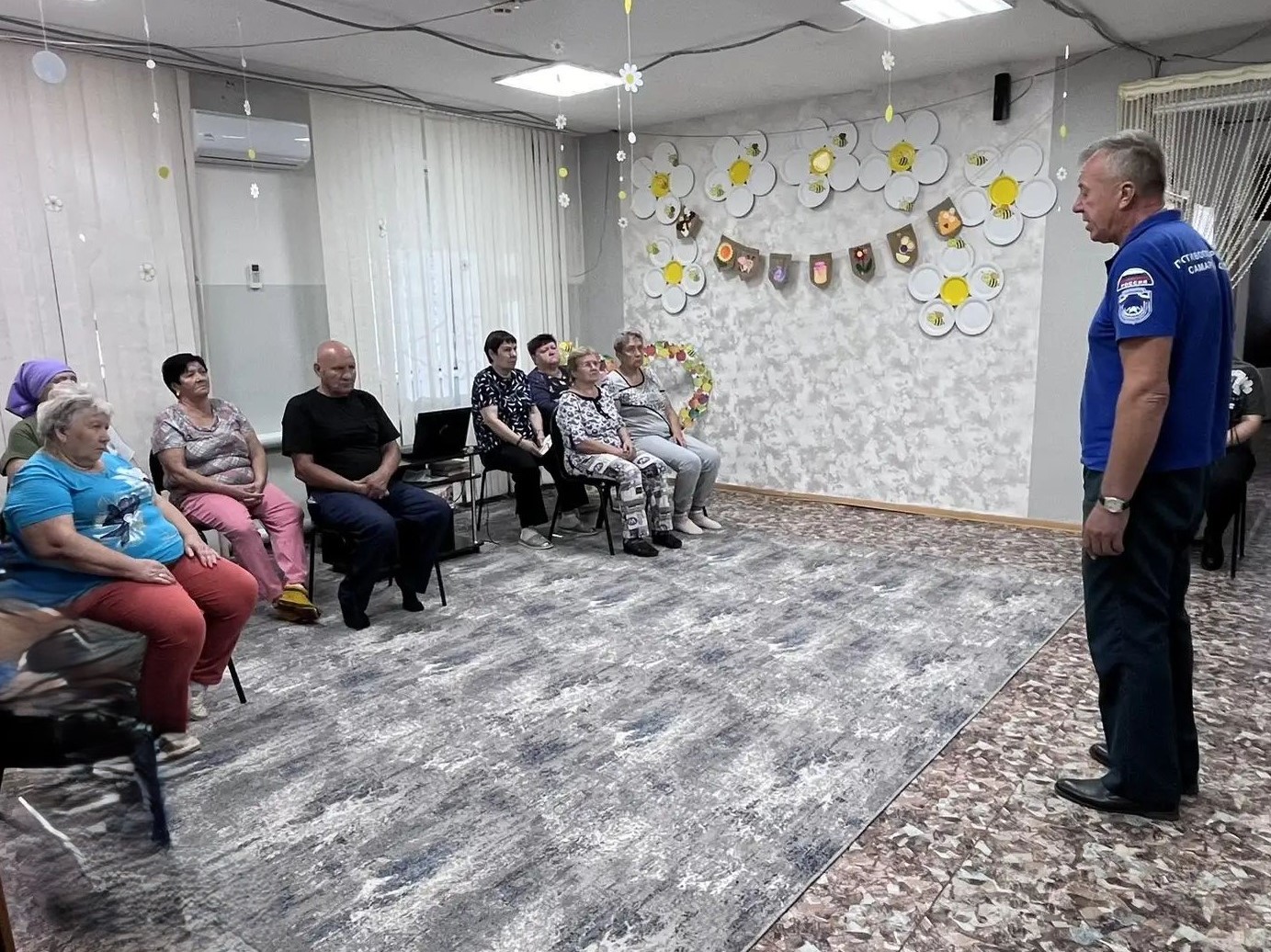 Волонтерам «серебряного» возраста – о пожарной безопасности