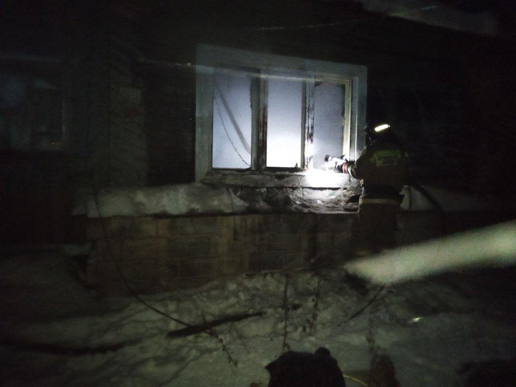 В селе Новодевичье Шигонского района наши огнеборцы оперативно ликвидировали возгорание дома