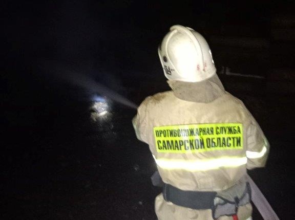 Вчера в селе Коноваловка произошло возгорание надворных построек