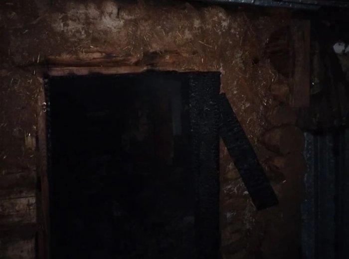 Вчера в поселке Суходол произошел пожар