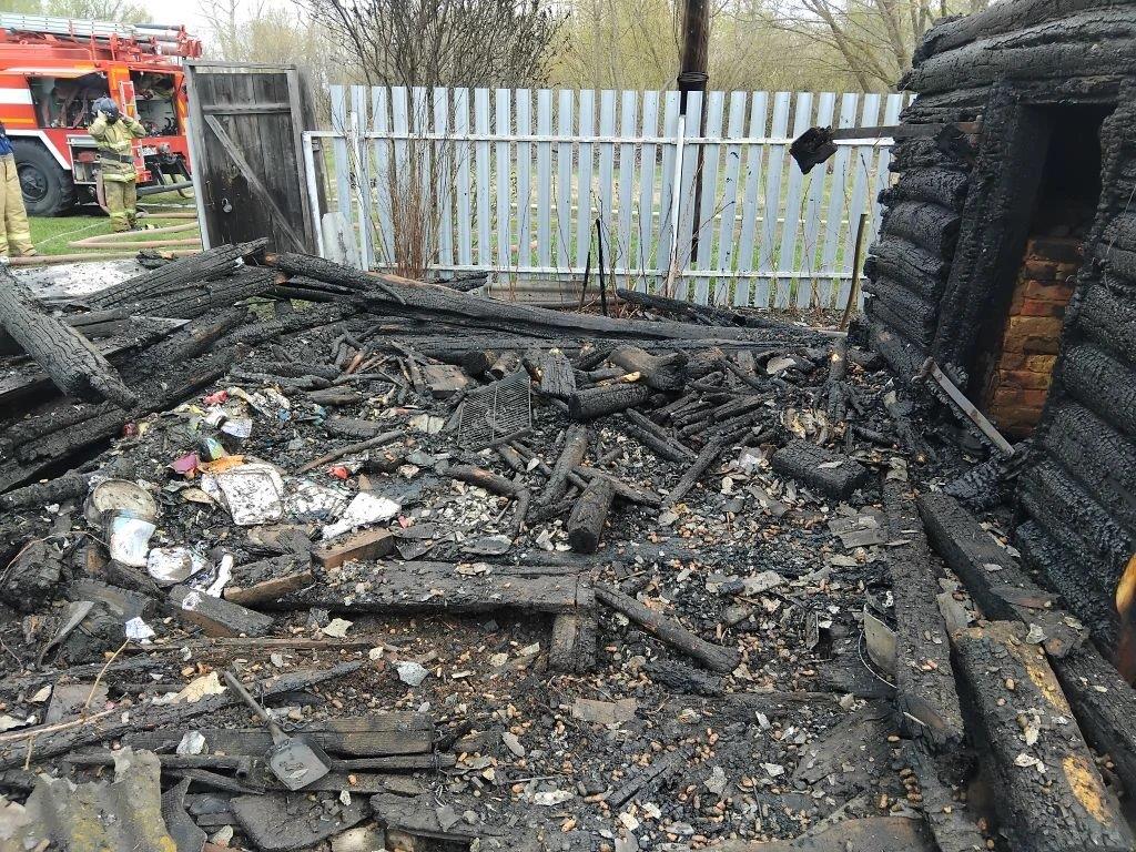 Борские огнеборцы ликвидировали возгорание бани