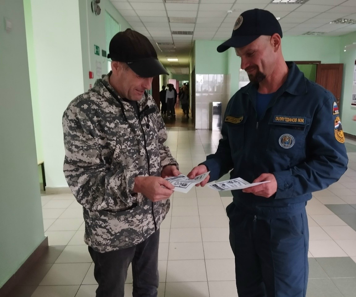 Противопожарные мероприятия в Шенталинском районе