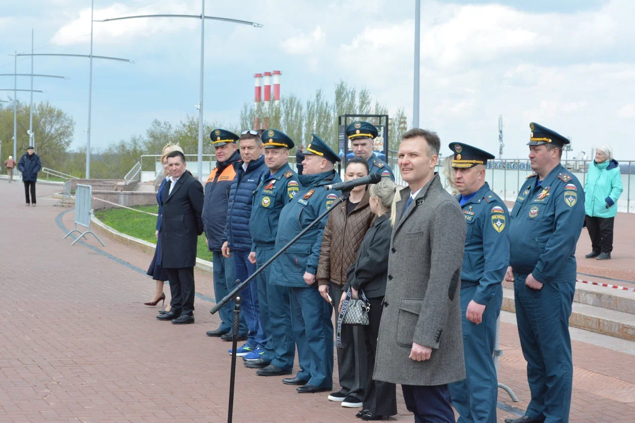 В честь 81‑й годовщины Победы и Дня пожарной охраны России в Самаре прошло торжественное мероприятие – «Лестница Победы»