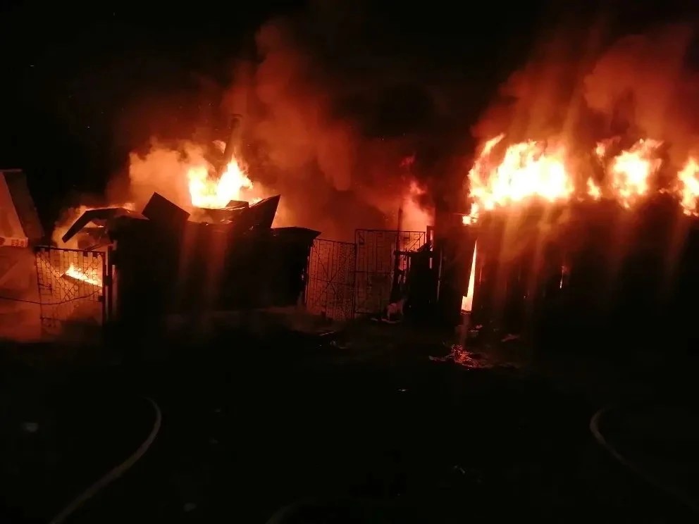 В минувшие выходные в селе Актуши Шигонского района горела баня