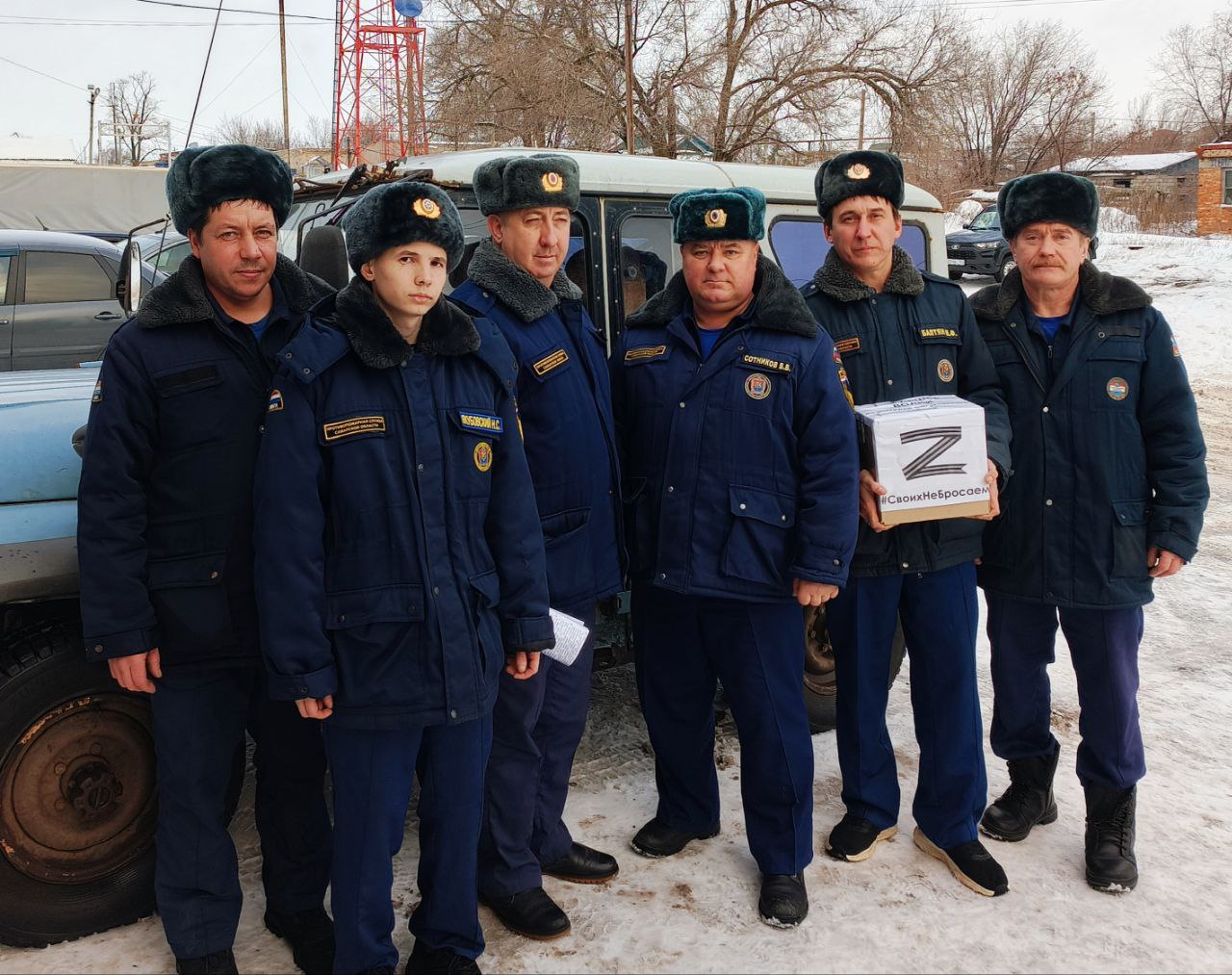 Богатовские огнеборцы принимают активное участие во Всероссийской патриотической акции «Своих не бросаем»