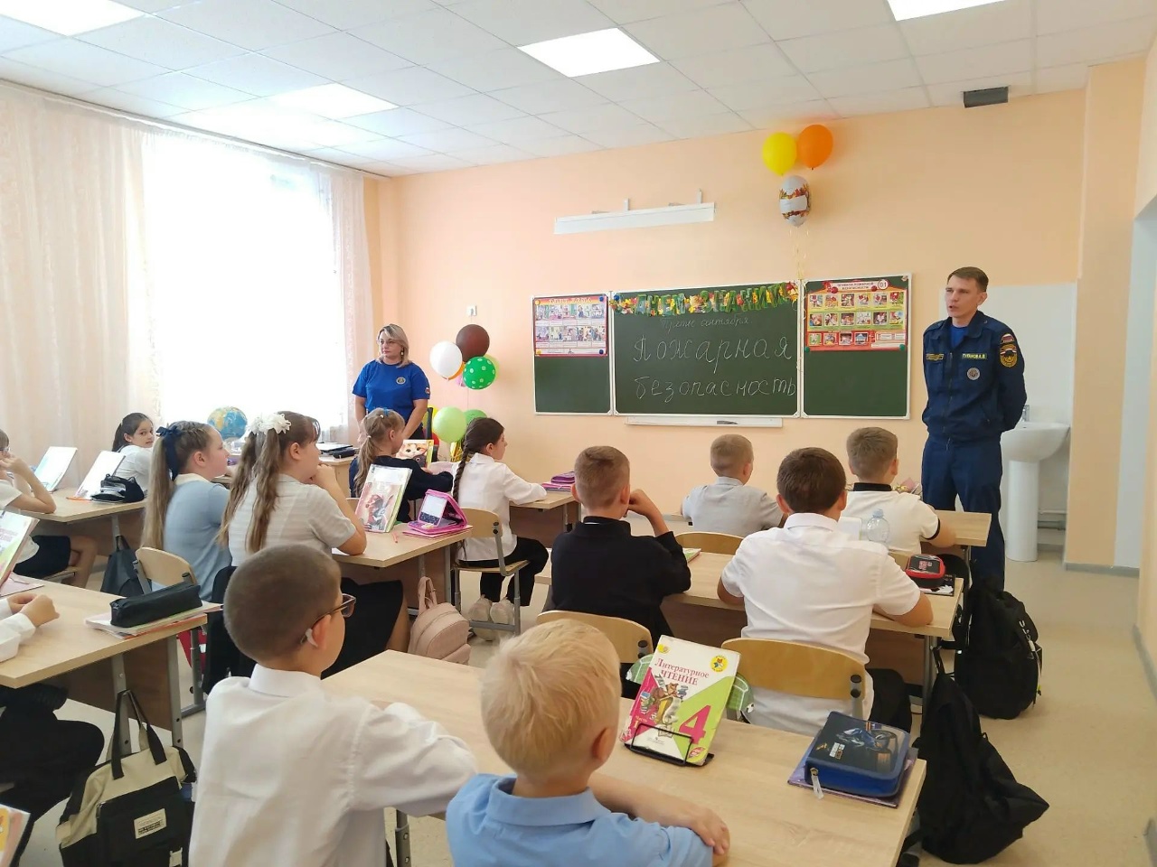 Уроки мужества в Большечерниговском районе