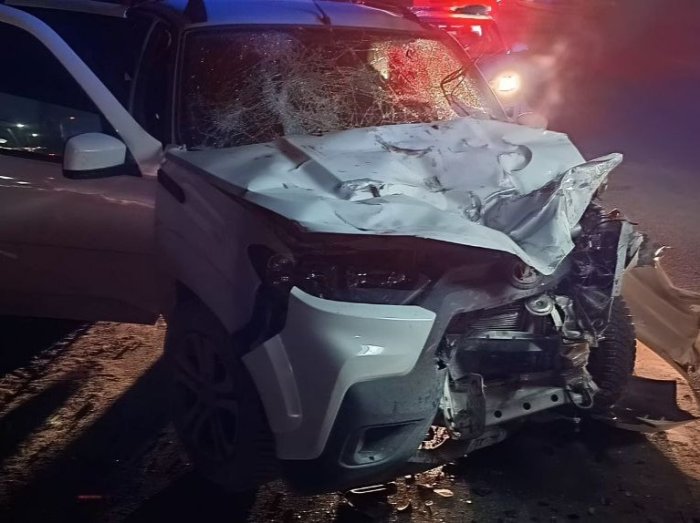 Ставропольские пожарные-спасатели участвовали в ликвидации дорожно-транспортного происшествия