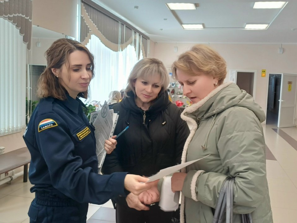 В Сызранском районе прошли инструктажи с населением
