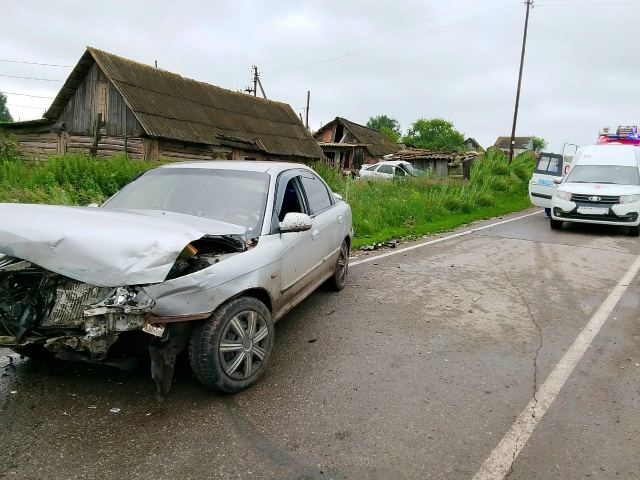 В Сергиевском районе произошло дорожно-транспортное происшествие