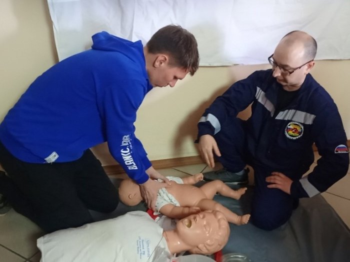 В пожарно-спасательной части № 133 прошло обучение по оказанию первой помощи