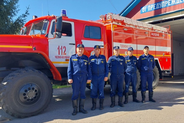 В Челно-Вершинском районе наши огнеборцы оказали помощь пожилой женщине