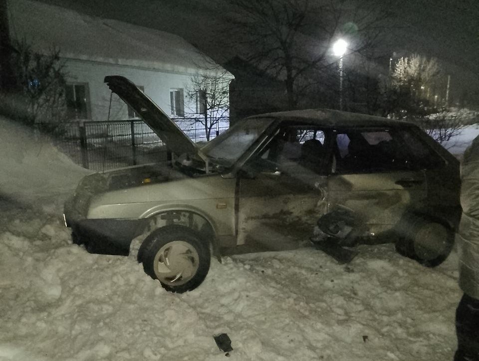 В Шигонском районе произошло ДТП с участием двух автомобилей